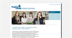 Desktop Screenshot of print-center.liebl.de